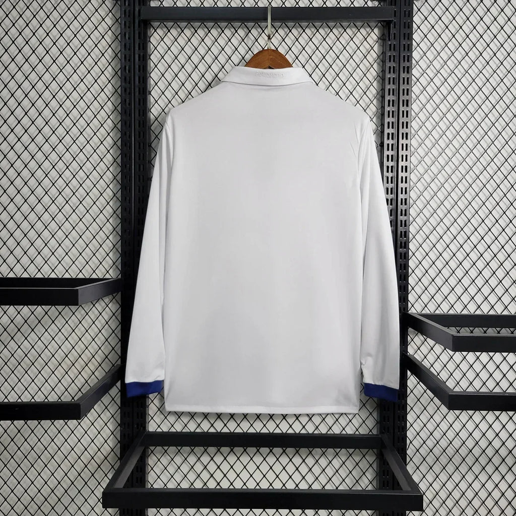 Real Madrid 2016/17 Retro Home Long Sleeve Jersey
