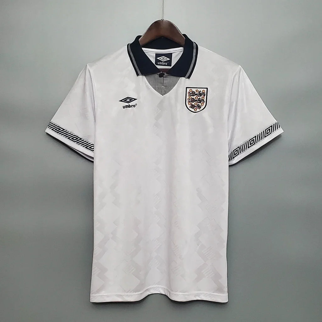 England 1990 Retro Home Jersey