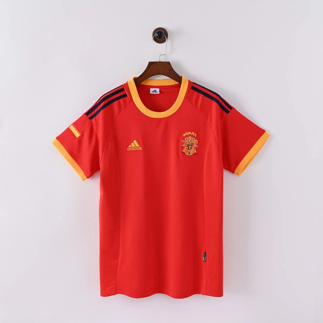 Spain 2002 Retro Home Jersey
