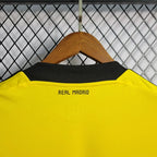 Real Madrid 2011/12 Retro Yellow Goalkeeper Jersey