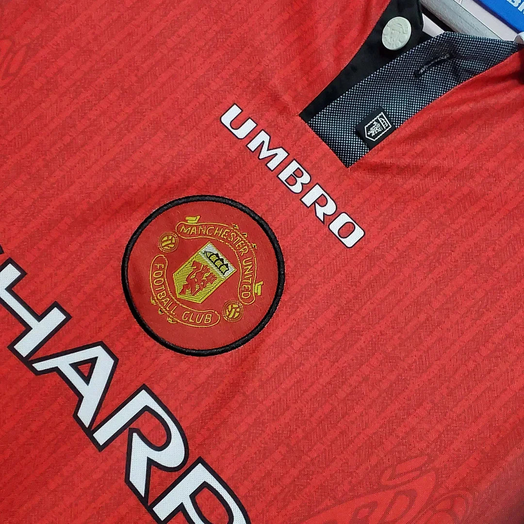 Manchester United 1996/98 Retro Home Long Sleeve Jersey