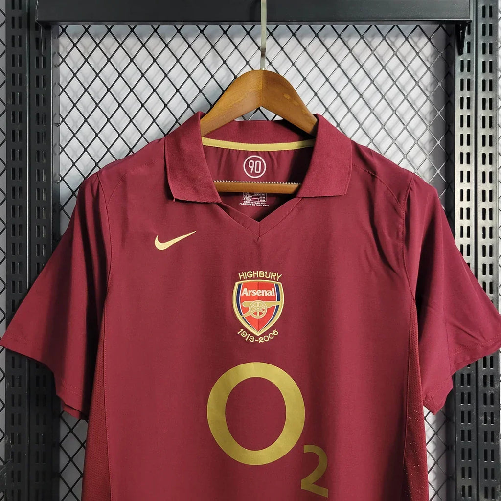 Arsenal 2005/06 Retro Home Jersey