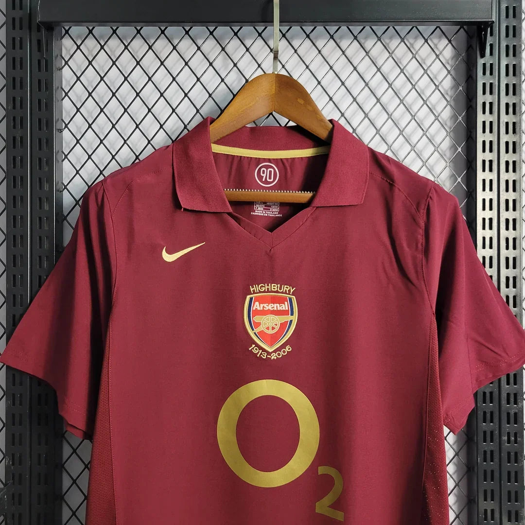 Arsenal 2005/06 Retro Home Jersey