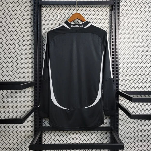 Real Madrid 2006/07 Retro Away Long Sleeve Jersey