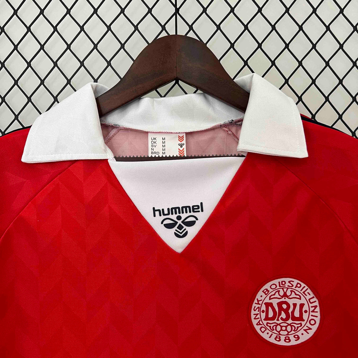 Denmark 1988 Retro Home Jersey
