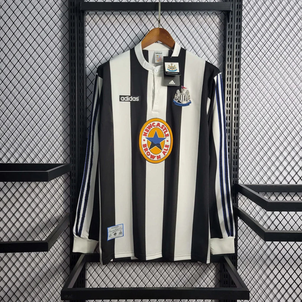 Newcastle United 1997/99 Retro Home Long Sleeve Jersey