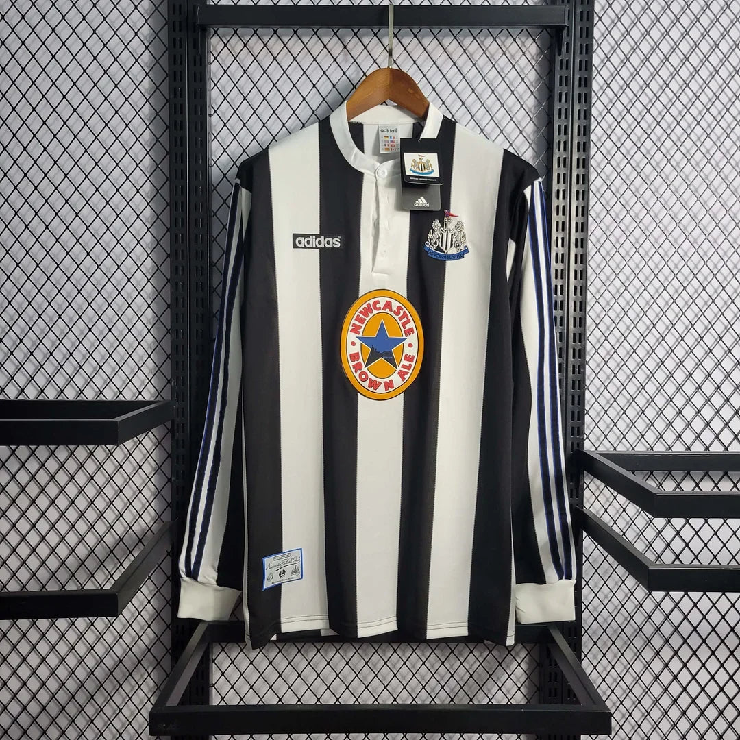 Newcastle United 1997/99 Retro Home Long Sleeve Jersey