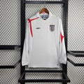 England 2006 Retro Home Long Sleeve Jersey