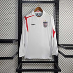 England 2006 Retro Home Long Sleeve Jersey