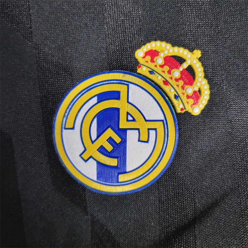 Real Madrid 2011/12 Retro Away Long Sleeve Jersey