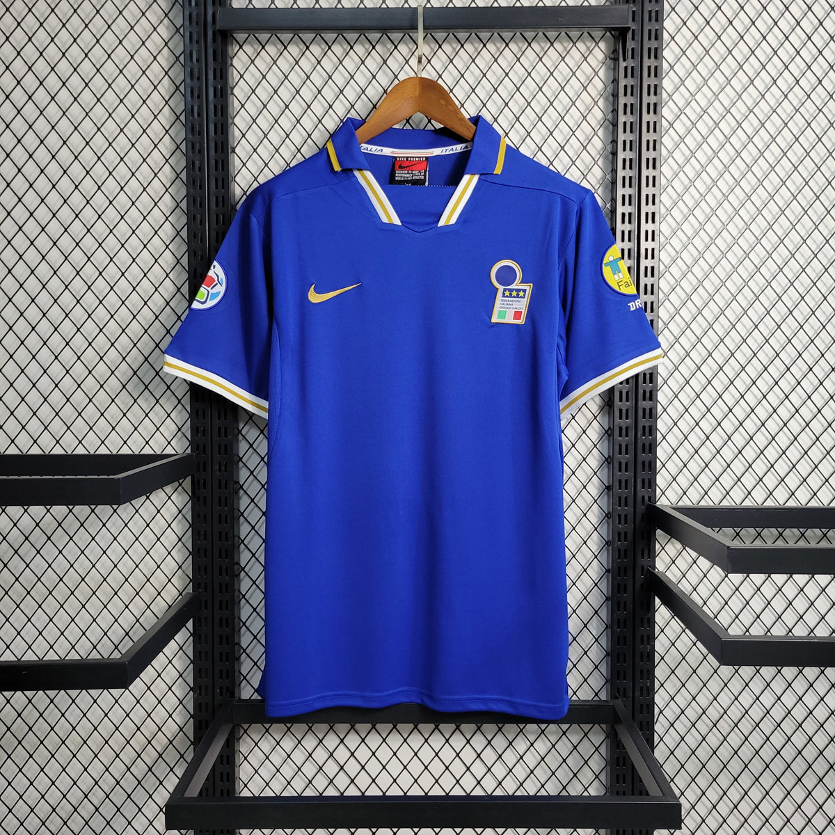 Italy 1996 Retro Home Jersey