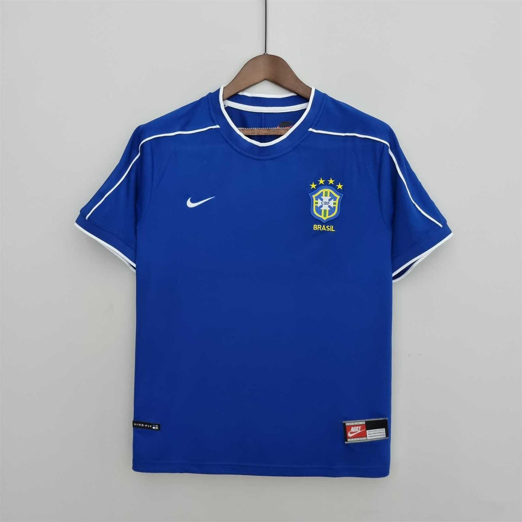 Brazil 1998 Retro Away Jersey