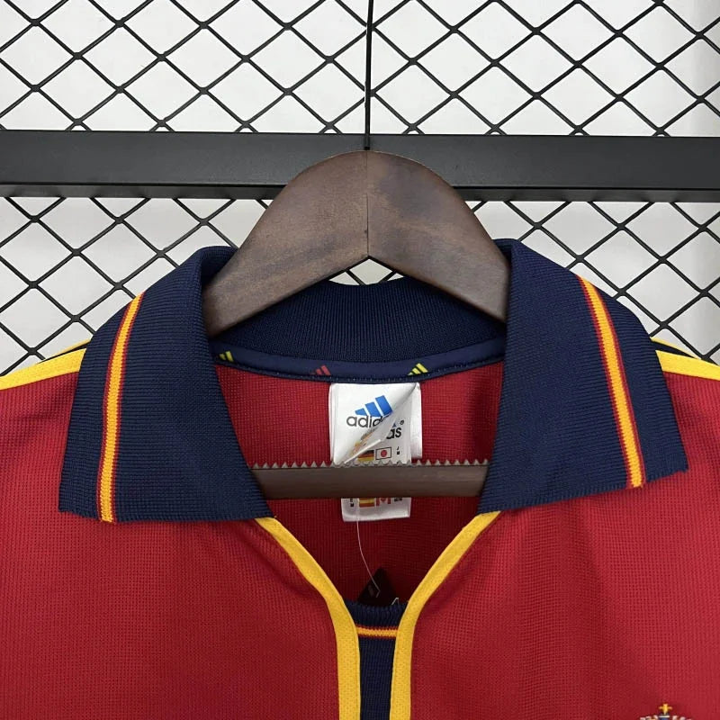 Spain 2000 Retro Home Jersey