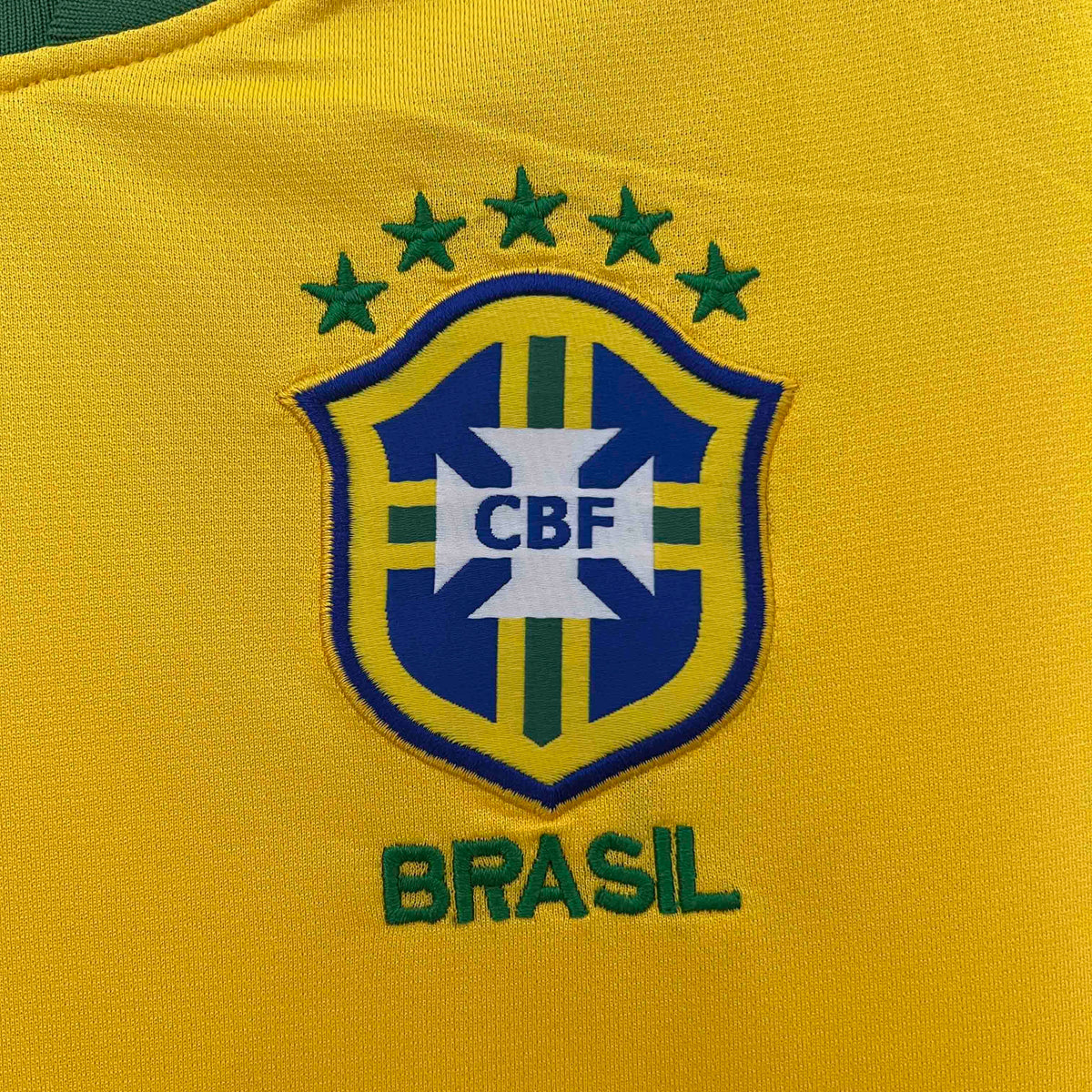 Brazil 2010 Retro Home Jersey