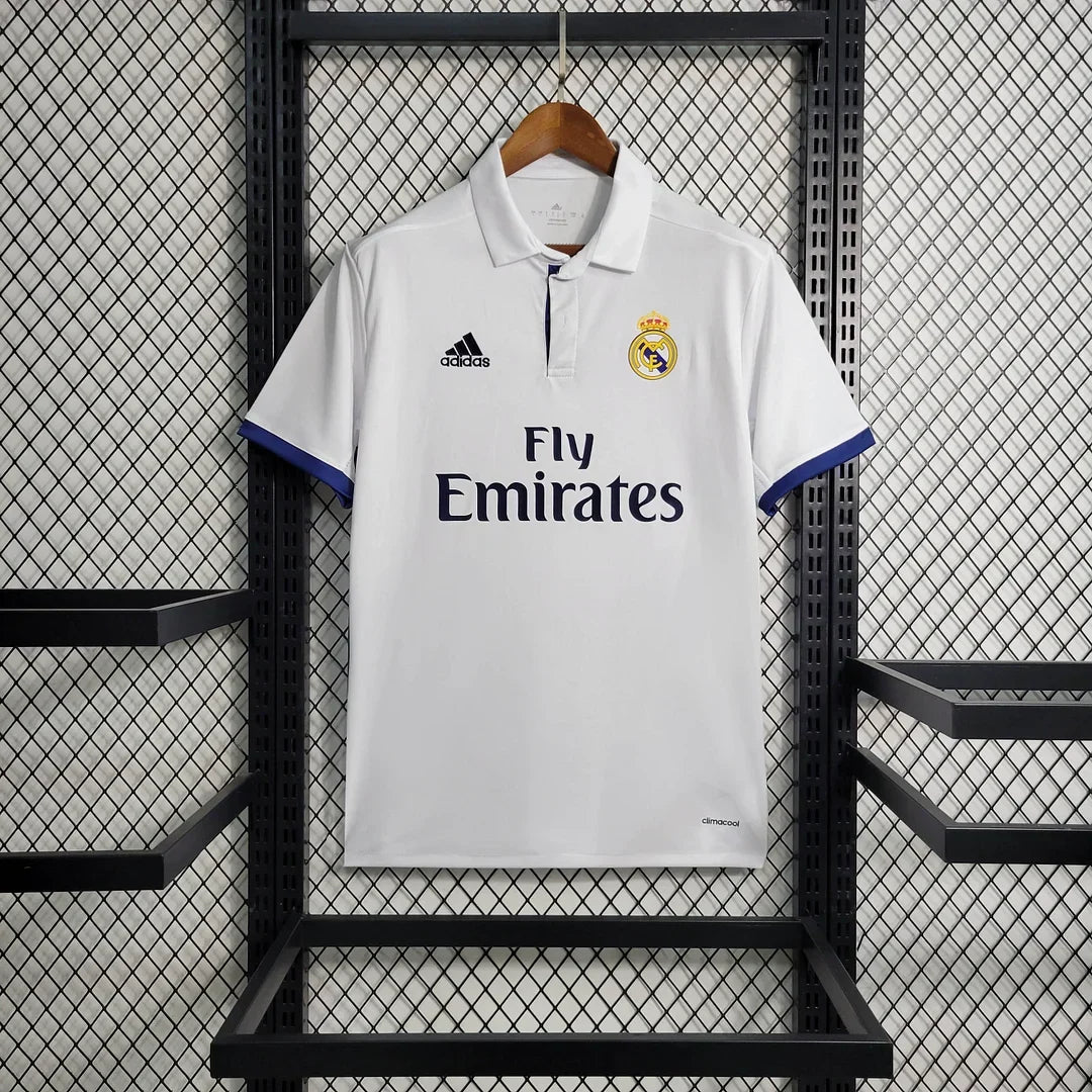 Real Madrid 2016/17 Retro Home Jersey