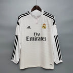 Real Madrid 2014/15 Retro Home Long Sleeve Jersey