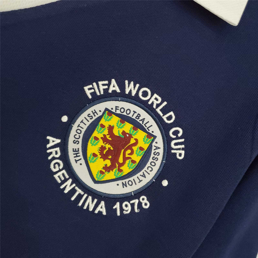 Scotland 1978 Retro Home Jersey