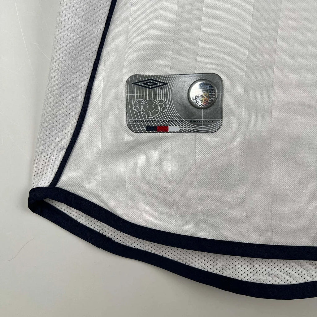 England 2002 Retro Home Jersey