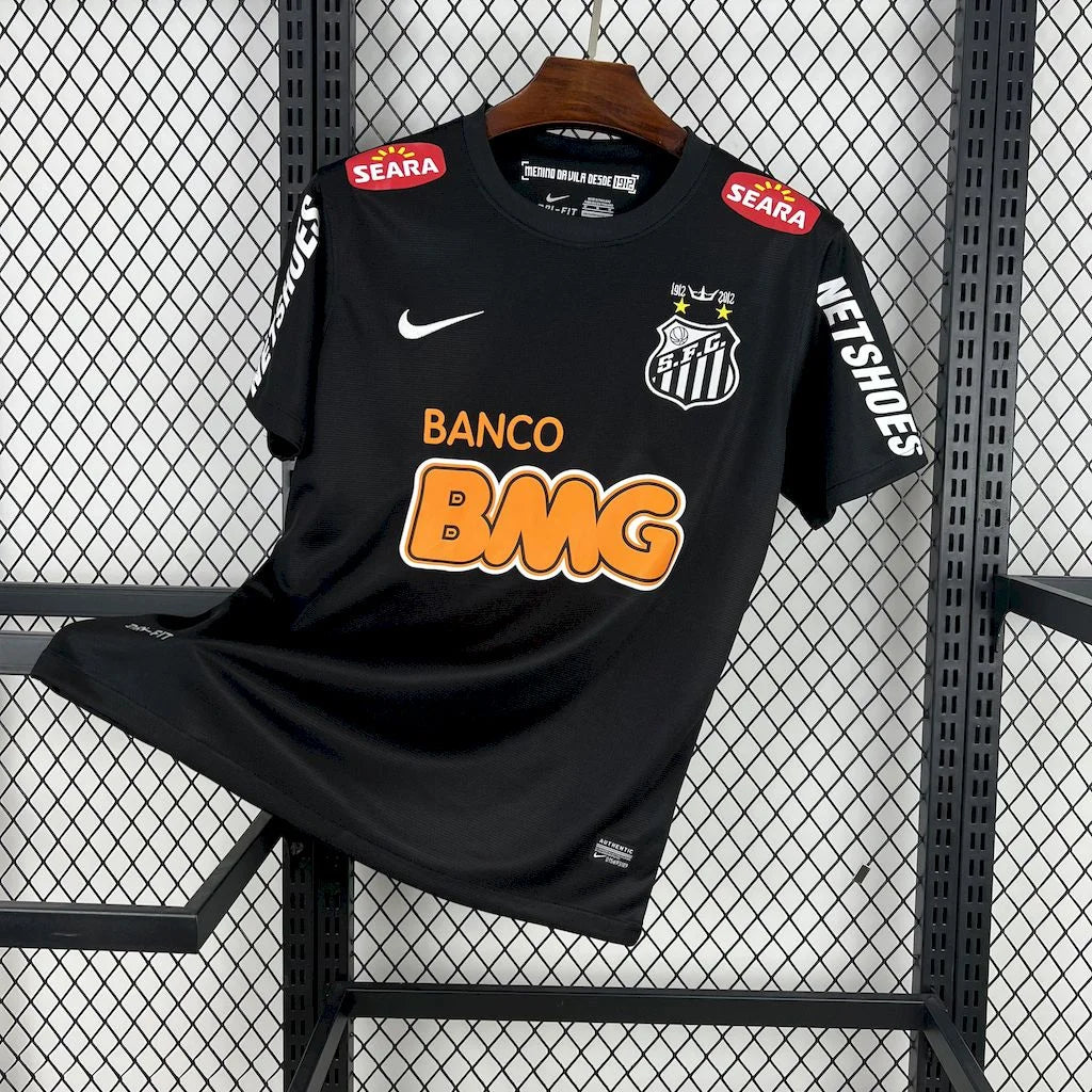 Santos 2012 Retro Black Limited Edition Home Jersey