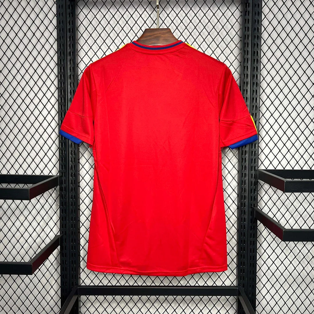 Spain 2010 Retro Home Jersey