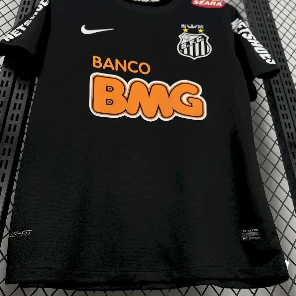 Santos 2012 Retro Black Limited Edition Home Jersey