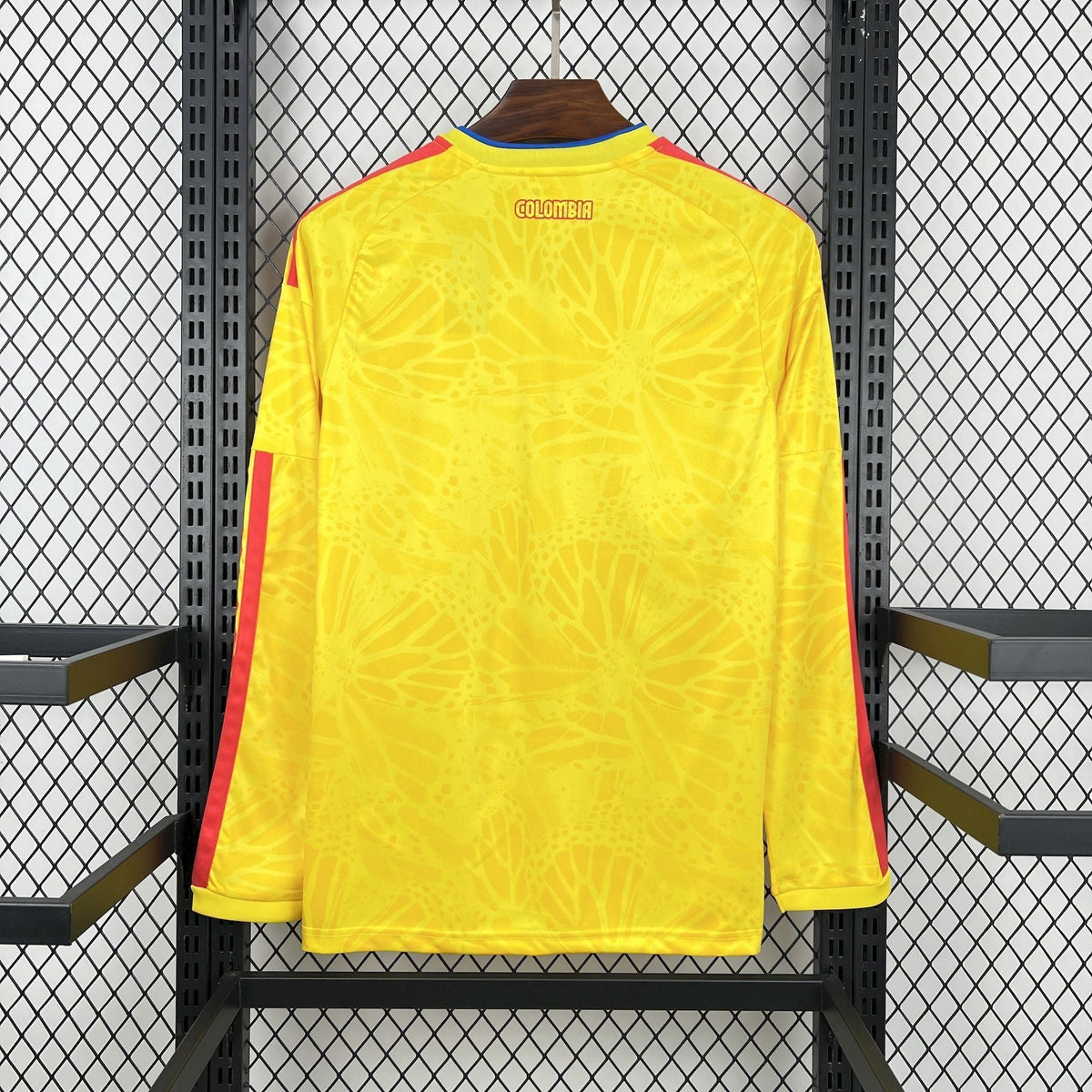 Colombia World Cup 2026 Home Long Sleeve Jersey Fan Version