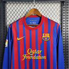 Barcelona 2011/12 Retro Home Long Sleeve Jersey