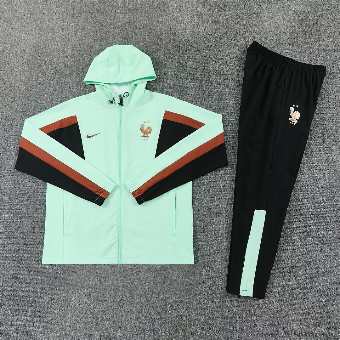 France Mint & Black Tracksuit 2026/27