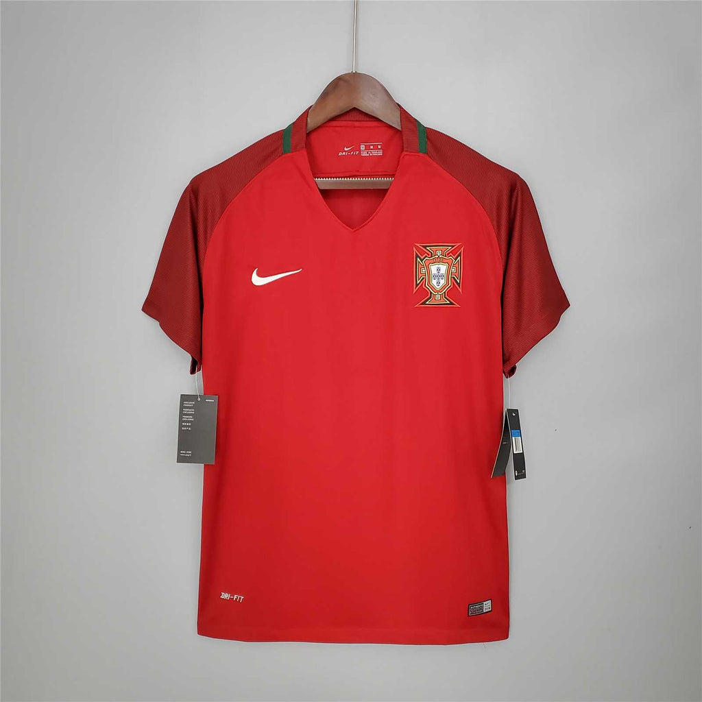 Portugal 2016 Retro Home Jersey
