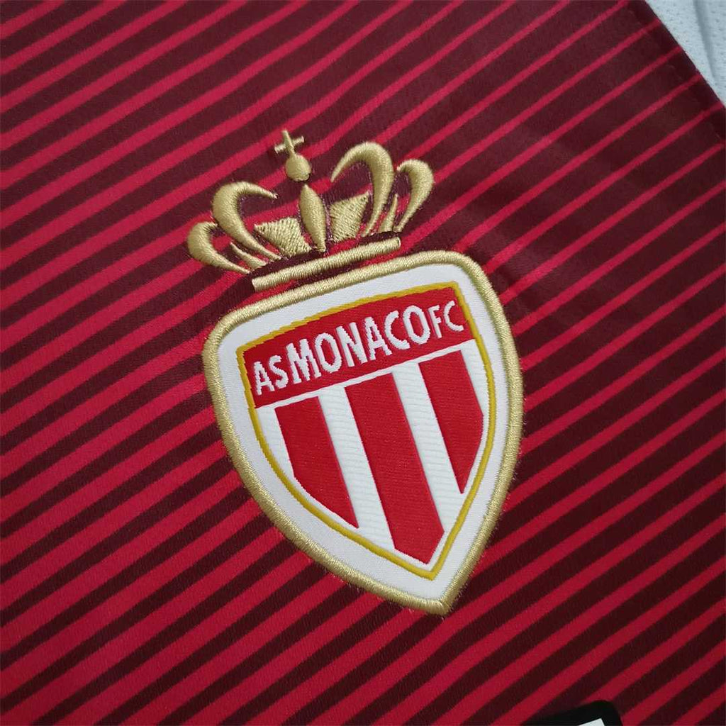 AS Monaco 2016/17 Retro Home Jersey