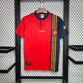 Spain 1996 Retro Home Jersey