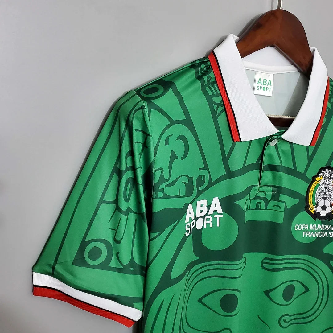 Mexico 1998 Retro Home Jersey
