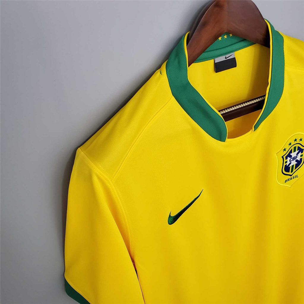 Brazil 2006 Retro Home Jersey