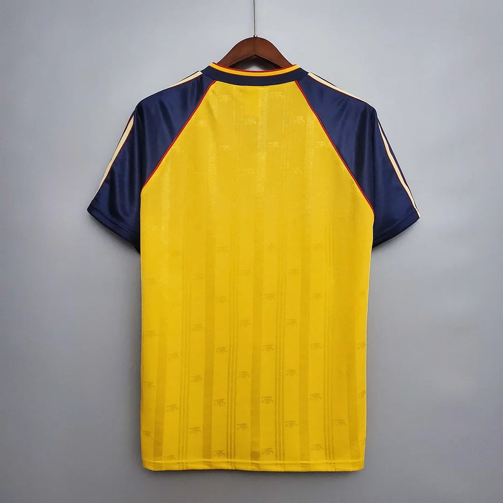 Arsenal 1988/89 Retro Yellow Jersey