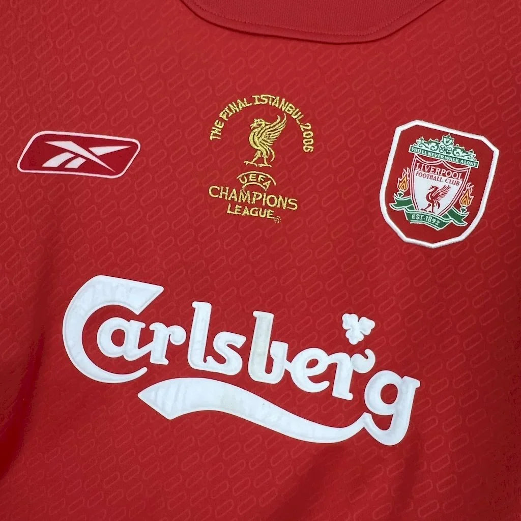 Liverpool 2005 Retro Champions League Final Home Jersey