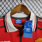 Manchester United 1998/99 Retro Home Long Sleeve Jersey