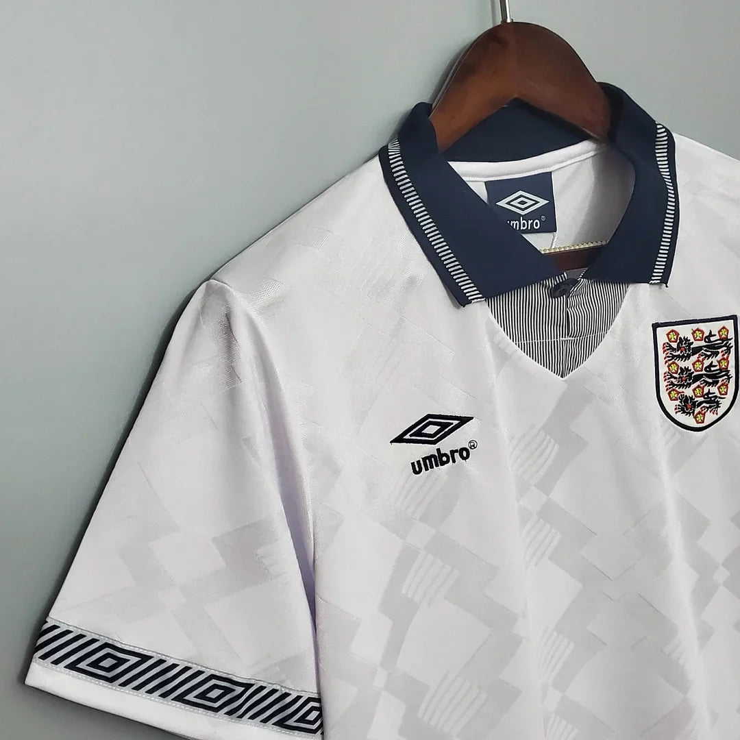 England 1990 Retro Home Jersey