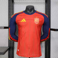 Spain World Cup 2026 Home Long Sleeve Jersey Player Version