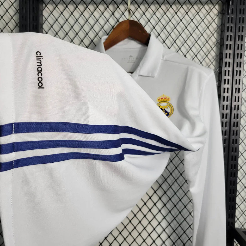 Real Madrid 2016/17 Retro Home Long Sleeve Jersey