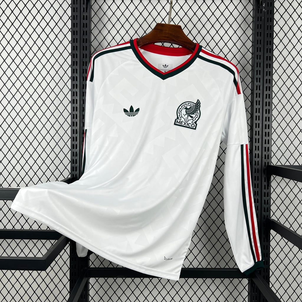 Mexico World Cup 2026 Away Long Sleeve Jersey Fan Version