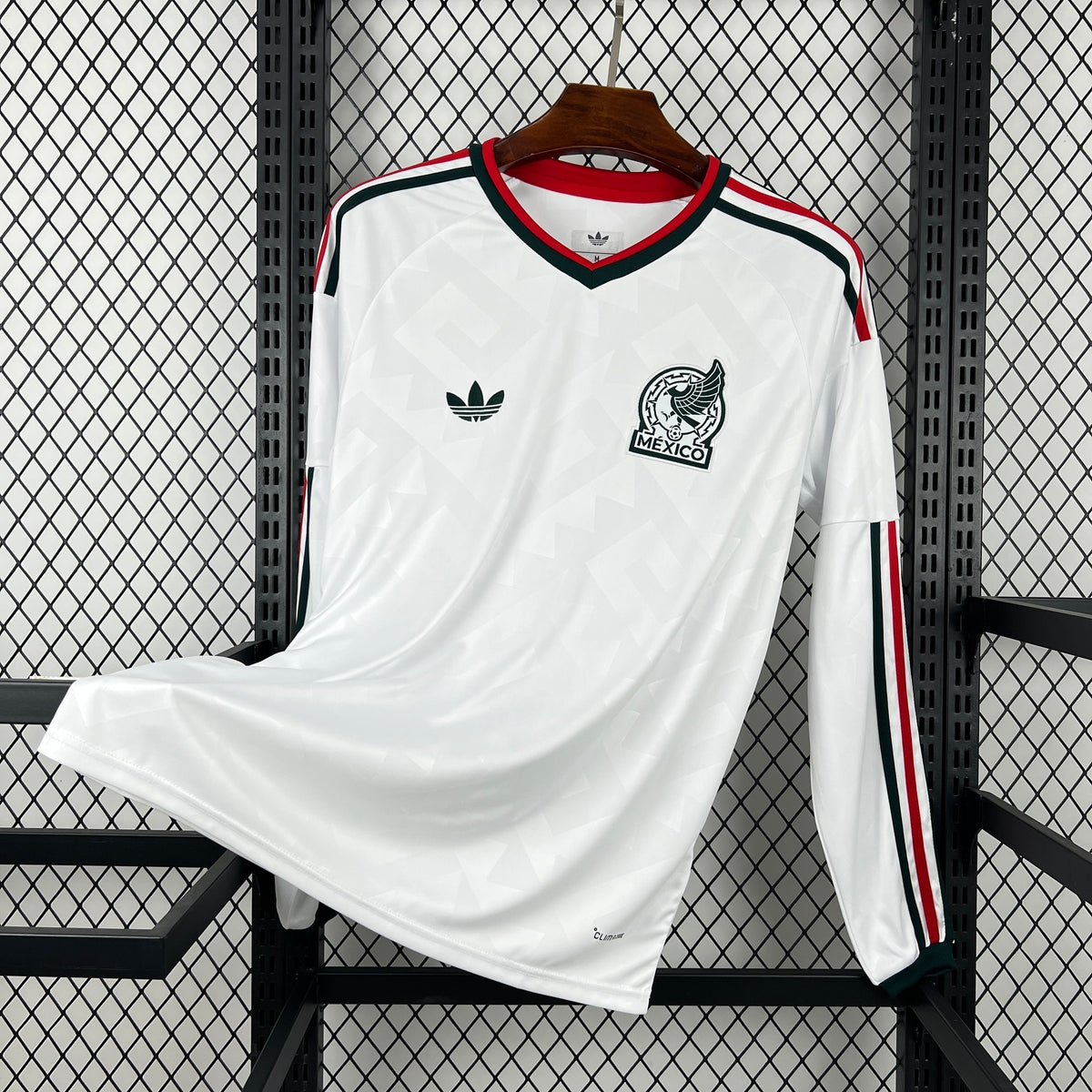 Mexico World Cup 2026 Away Long Sleeve Jersey Fan Version