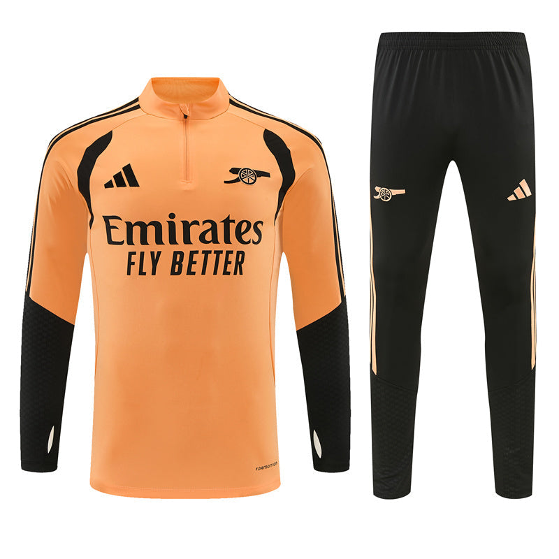 Arsenal Orange & Black Tracksuit 2026/27