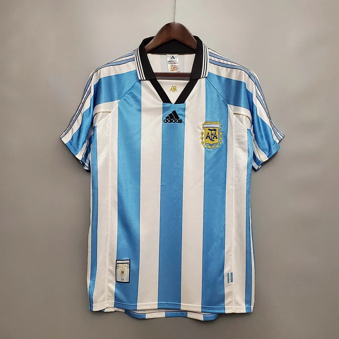 Argentina 1998 Retro Home Jersey