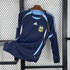 Argentina 2006 Retro Away Long Sleeve Jersey
