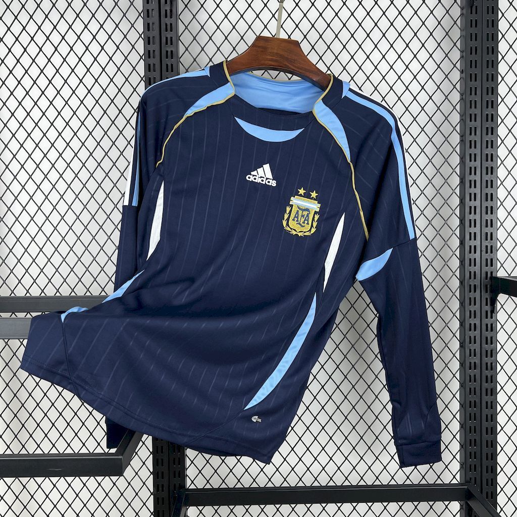 Argentina 2006 Retro Away Long Sleeve Jersey