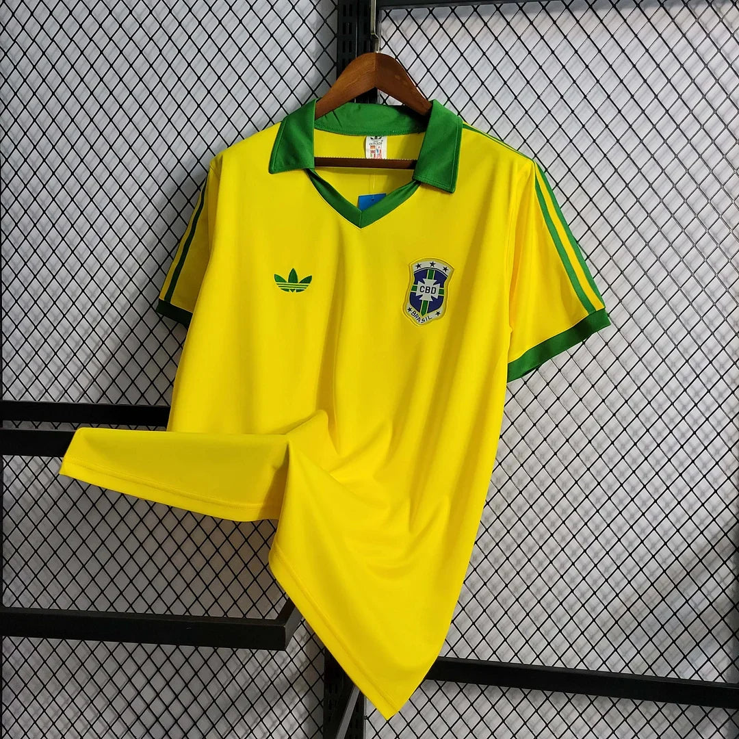 Brazil 1979 Retro Home Jersey