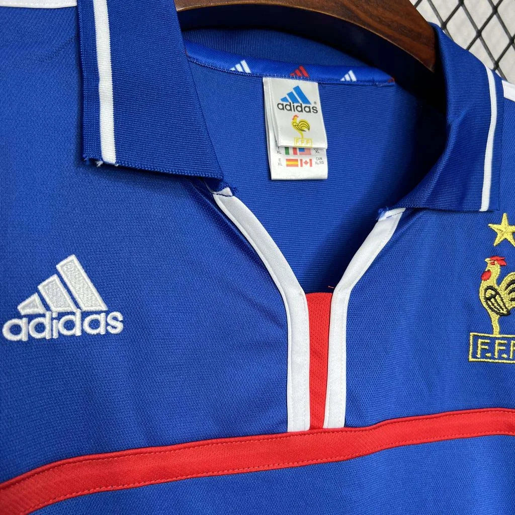 France 2000 Retro Home Jersey