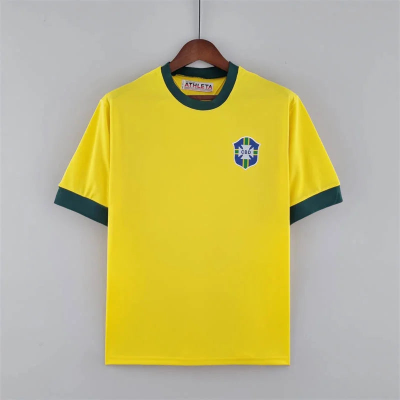 Brazil 1970 Retro Home Jersey