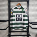 Sporting Lisbon 2001/03 Retro Home Long Sleeve Jersey