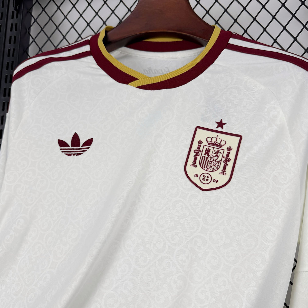 Spain World Cup 2026 Away Long Sleeve Jersey Fan Version